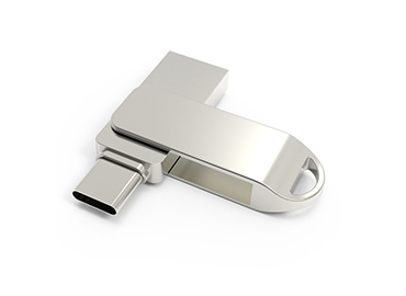 Portable Dual USB Type-C OTG USB (USBC103)